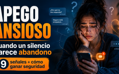 Apego ansioso: 9 señales y cómo dejar de vivir con miedo al abandono